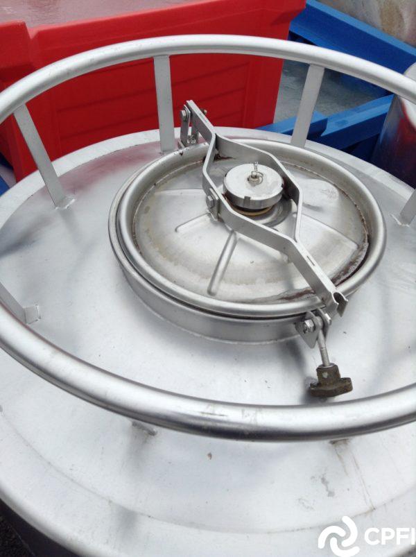 Containers inox rond 1000 L